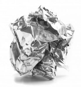 consigli impresa di pulizie - foglio alluminio 1